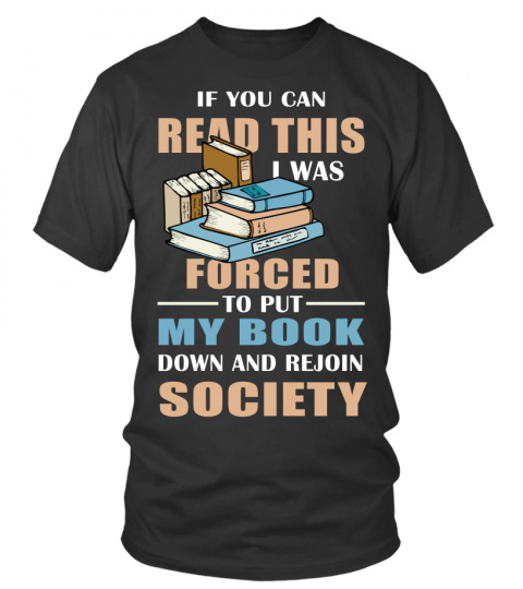 If You Can Read This Book Lovers Novel Reading Funny T shirt