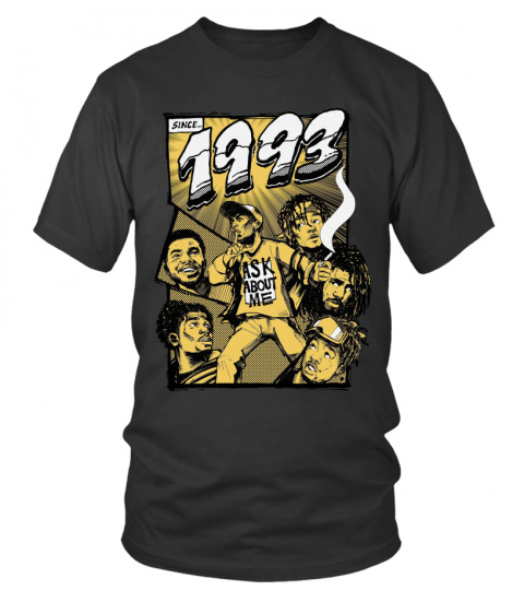 Rap Hiphop Wu-tang Clan 1993 Tshirt