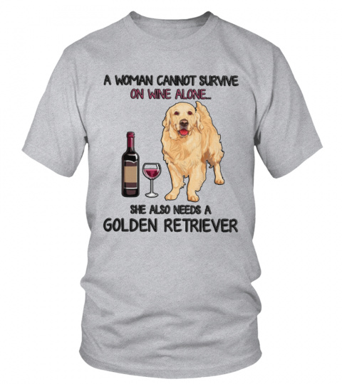 Retriever and Wine