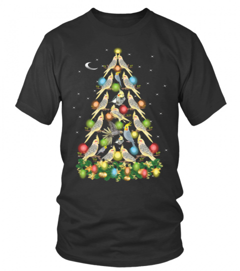 CHRISTMAS TEES FOR COCKATIEL LOVER