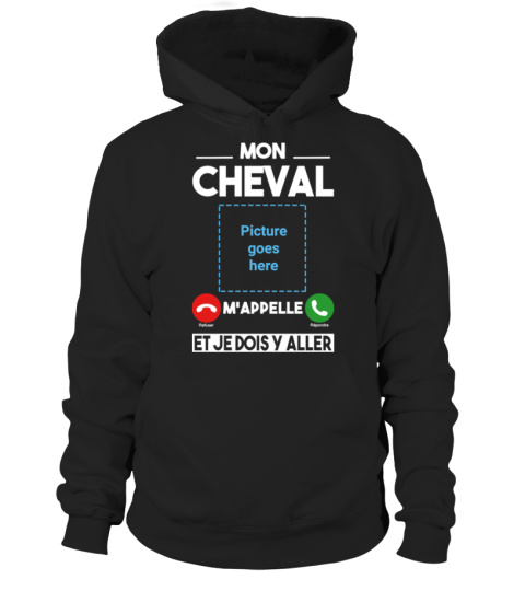 Mon Cheval m'appelle photo - Hoodie