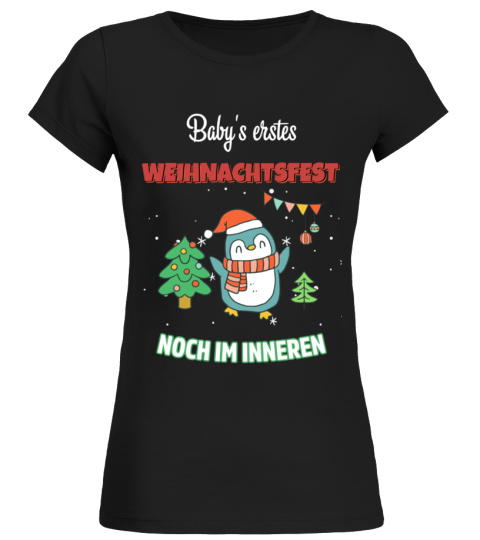 BABY'S ERSTES WEIHNACHTSFEST NOCH IM INNEREN