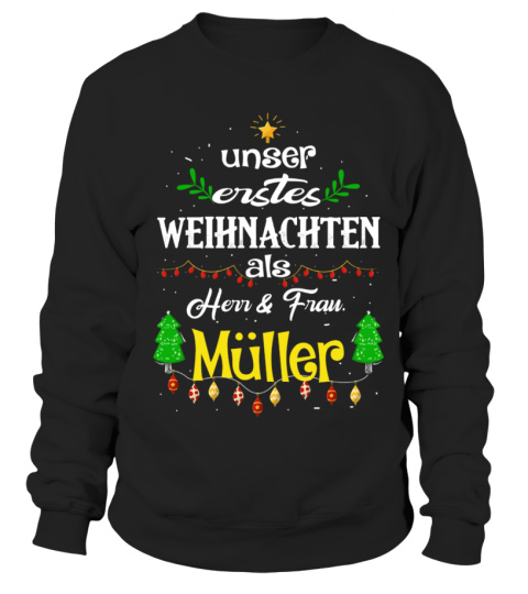 Unser erstes Weihnachten als Herr & Frau