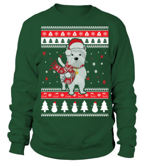 Westie Ugly Christmas Sweater