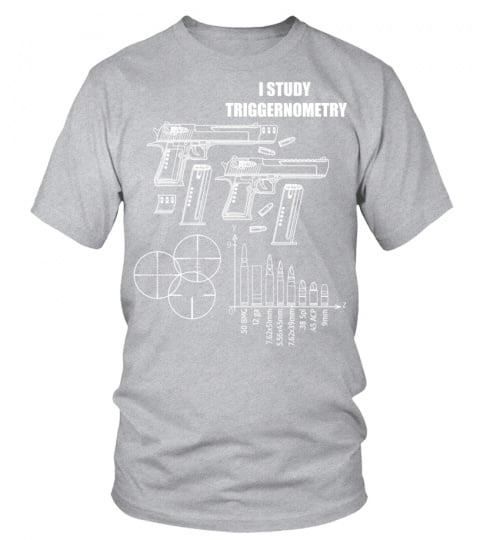 I Study Triggernometry Gun Long Sleeve T-Shirt