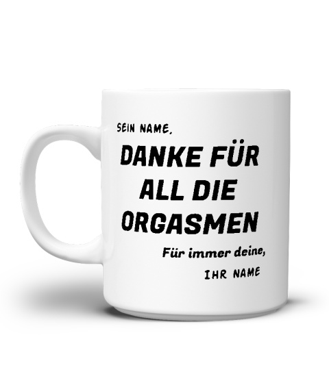 Danke Für All Die Orgasmen