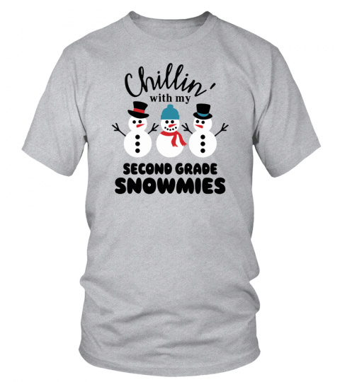 Chillin My Second Grade Snowmies Teacher Christmas