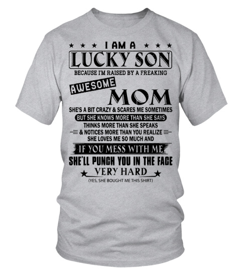 i am a lucky son shirt