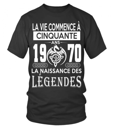 1970 La Nassance Des Légendes Shirt