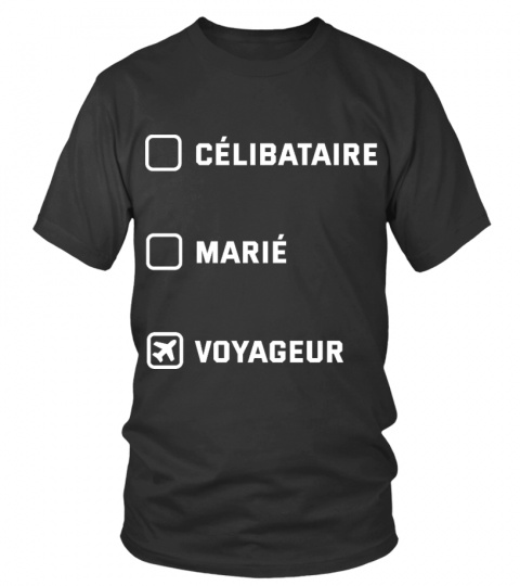 Edition Limitée Célibataire Marié Voyageur