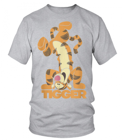 Disney Winnie The Pooh Tigger Upside Down Portrait T-Shirt