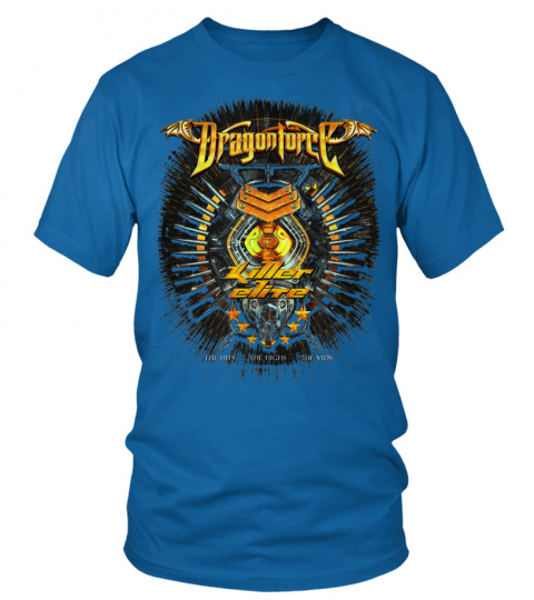 Mens Us Dragonforce Killer Elite Album Cover T-Shirt