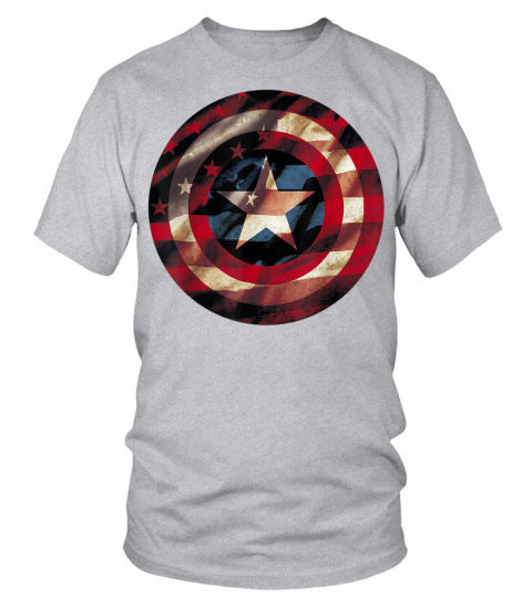 captain america logo t shirt