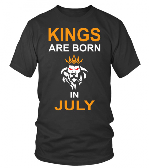 Kings are born in July T-Shirt