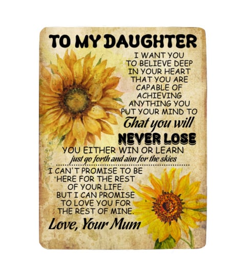 EN - BLANKET TO MY DAUGHTER