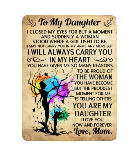 EN - BLANKET TO MY DAUGHTER