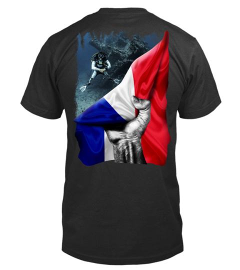 PLONGEUR DRAPEAU plongée
