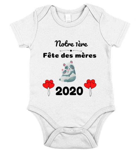 Body bébé 1ère première fête des mères 2020 idée cadeau