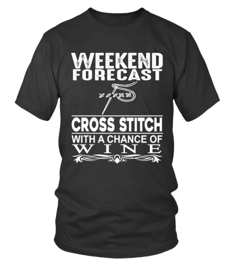 Limited Edition CROSS STITSC AND WINE