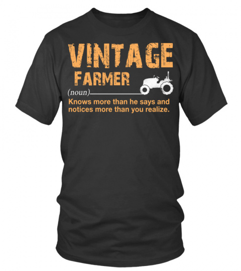 Vintage Farmer T Shirt