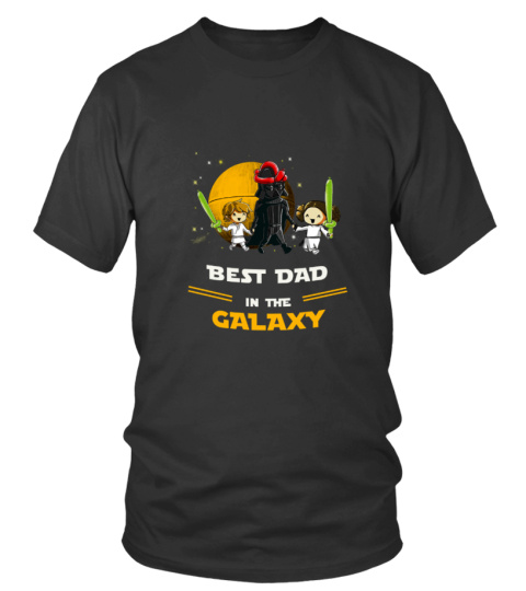 Father 1 son 1 daughter with lightsaber