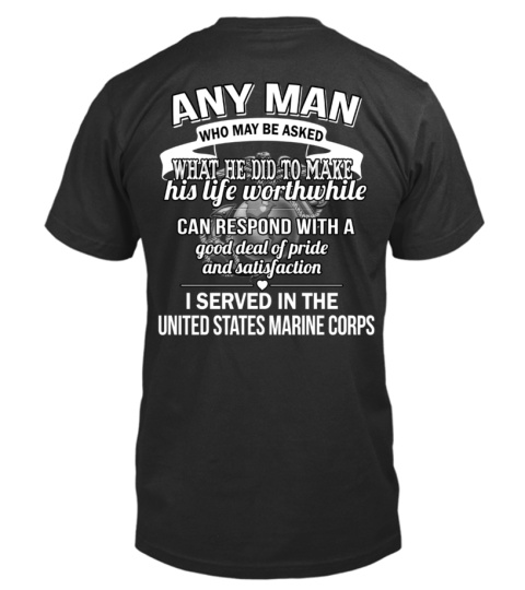 I served in USMC