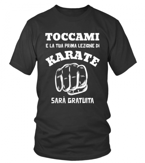 Maglietta divertente di karate