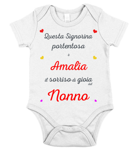 Body corredino nome Amalia campionessa di Nonno