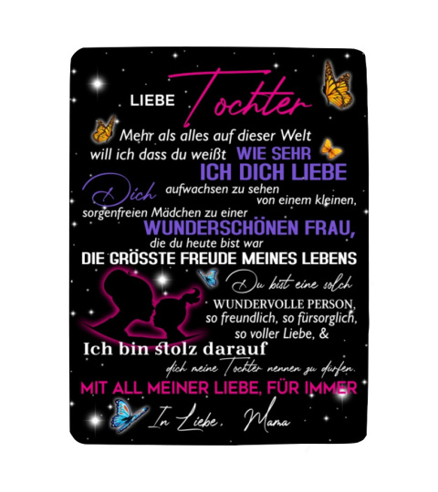 GE - DECKE LIEBE TOCHTER - MAMA