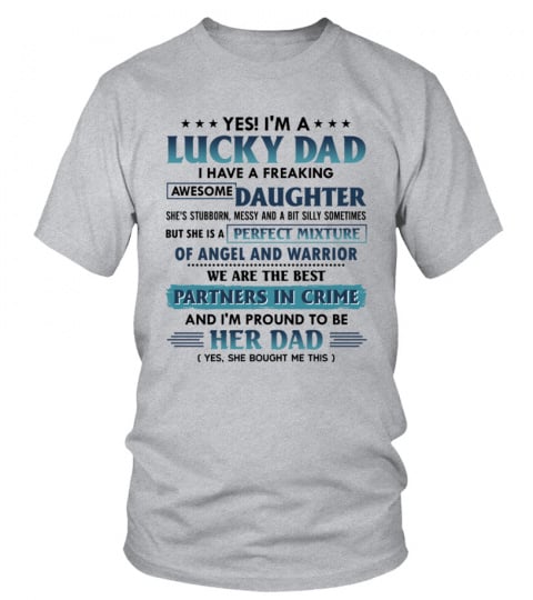 YES! I'M A LUCKY DAD