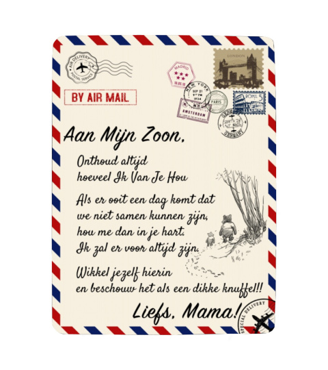 NE - DEKEN AAN MIJN ZOON - MAMA