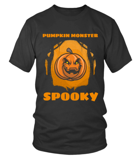 Pumpkin shirt, pumpkin monster spooky, pumpkin Face, great pumpkin shirt