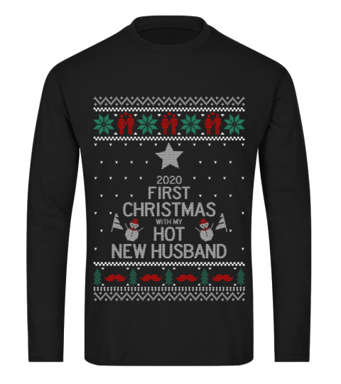 US- 2020 FIRST CHRISTMAS HUSBAND-WIFE Couple Sweaters