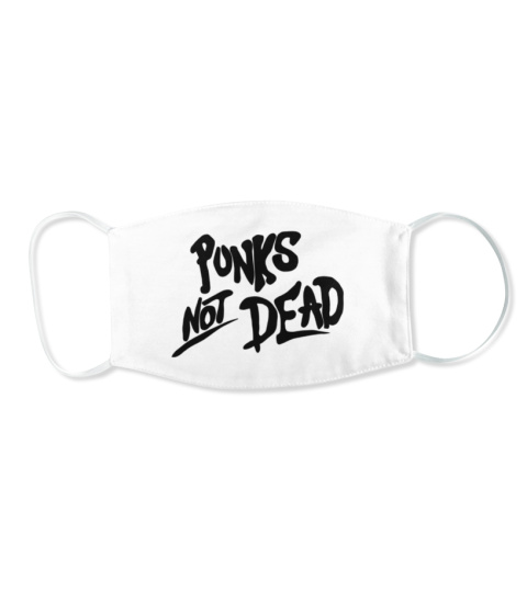 Limited Edition punks not dead face mask