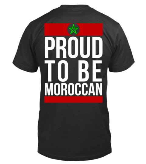PROUD TO BE MOROCCAN