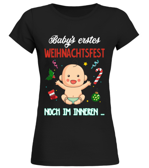 BABY'S ERSTES WEIHNACHTSFEST NOCH IM INNEREN