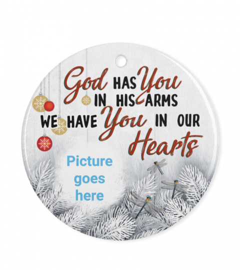 We Have You In Our Heart Christmas Ornament