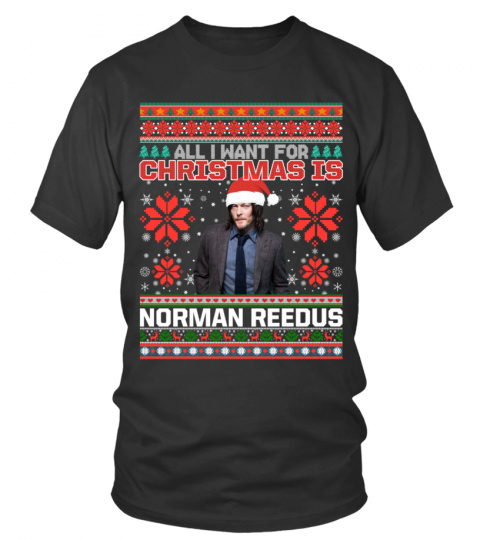 ALL I WANT FOR CHRISTMAS IS NORMAN REEDUS