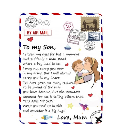 EN - BLANKET TO MY SON-MUM