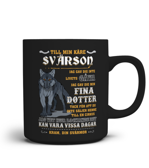 SE - TILL MIN KÄRE SVÄRSON-MIL