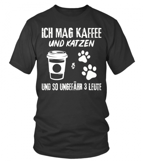 I like coffee and cats and maybe 3 people DE