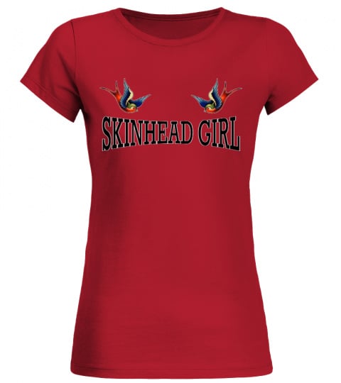 Limited Edition SKINHEAD GIRL SWALLOW DESIGN