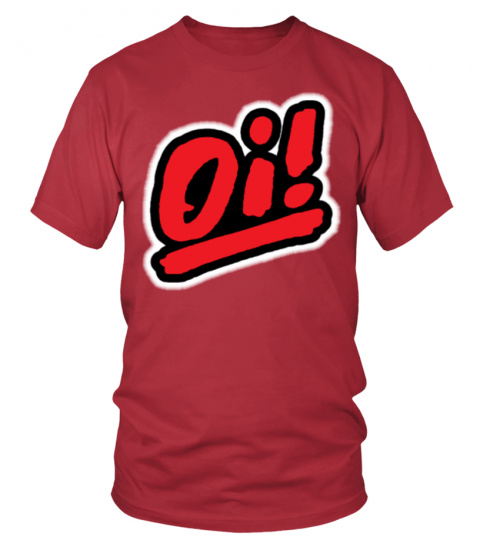 Limited Edition OI! RED LETTERS PUNK DESIGN