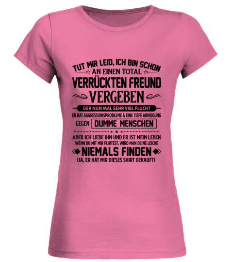 TUT MIR LEID, ICH BIN SCHON