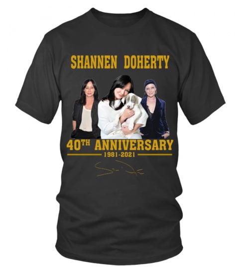 SHANNEN DOHERTY 40TH ANNIVERSARY