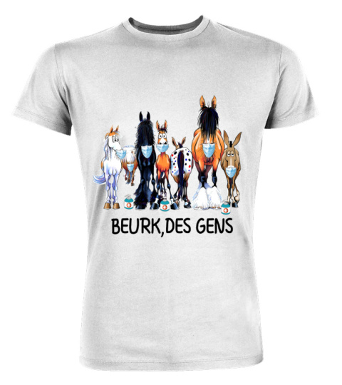 CHEVAL BEURK DES GENS Papayatee Personalized t shirts