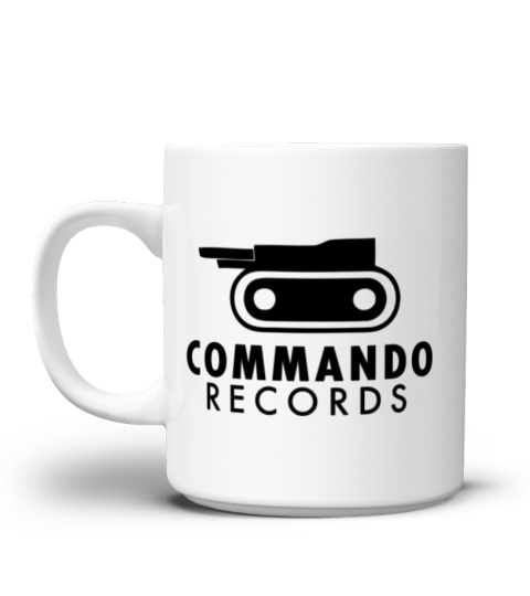 Commando Records White Mug