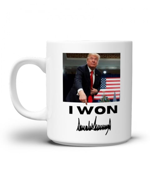 Donald Trump "I Won"