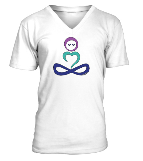 T-Shirt Col V Méditation N°4
