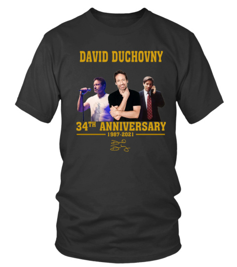 DAVID DUCHOVNY 34TH ANNIVERSARY